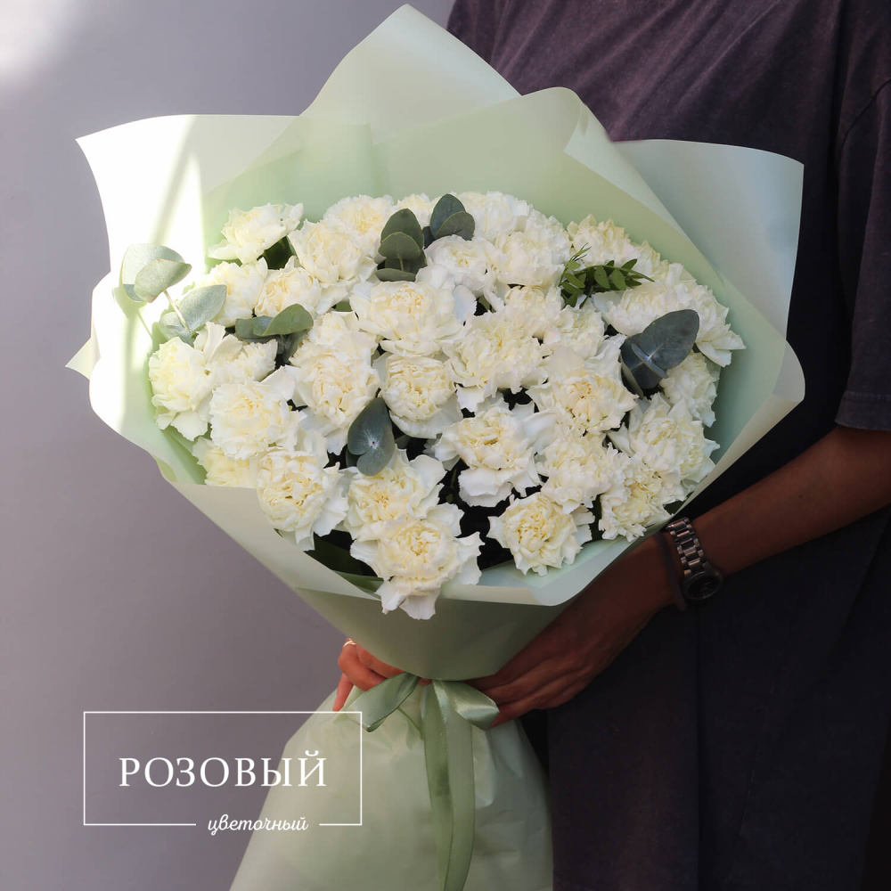 Букет из 35 гвоздик
