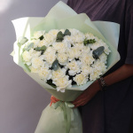 Букет из 35 гвоздик