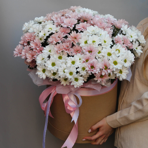 Ромашки в коробке "Поле"