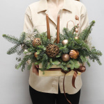 Новогодняя композиция из нобилиса №3