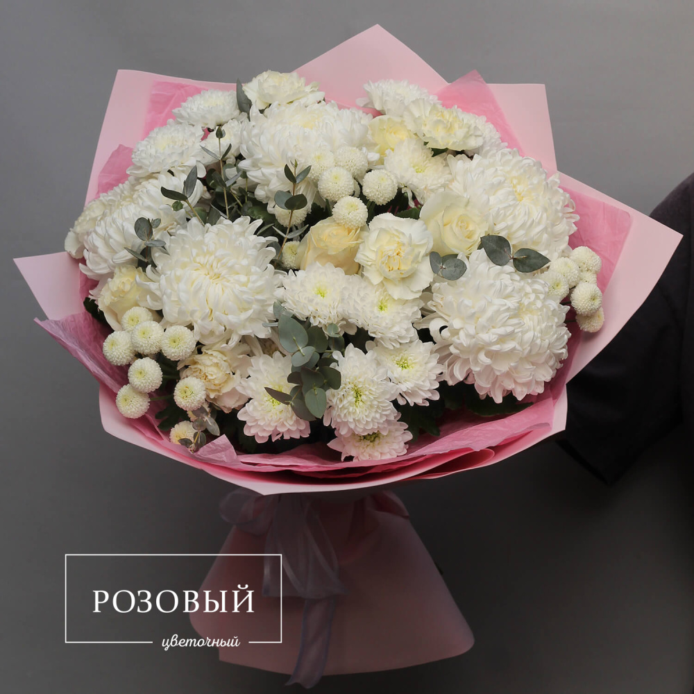 Нежный букет "Зефирный"