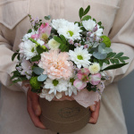 Букет в коробке "Знак внимания"