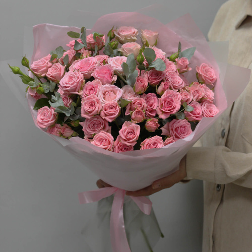 Букет из 9 кустовых роз