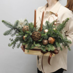 Новогодняя композиция из нобилиса №3