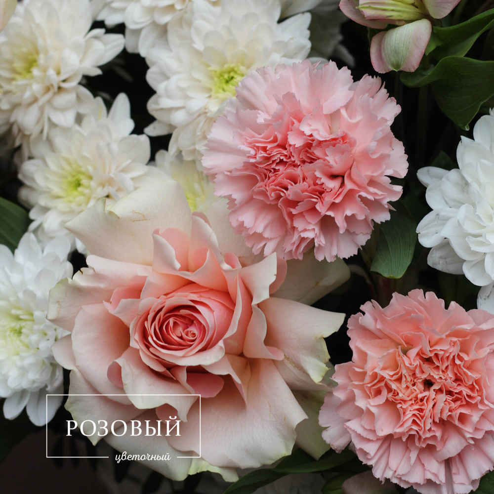 Корзина цветов "Долгожданная встреча"