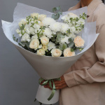 Нежно-кремовый букет