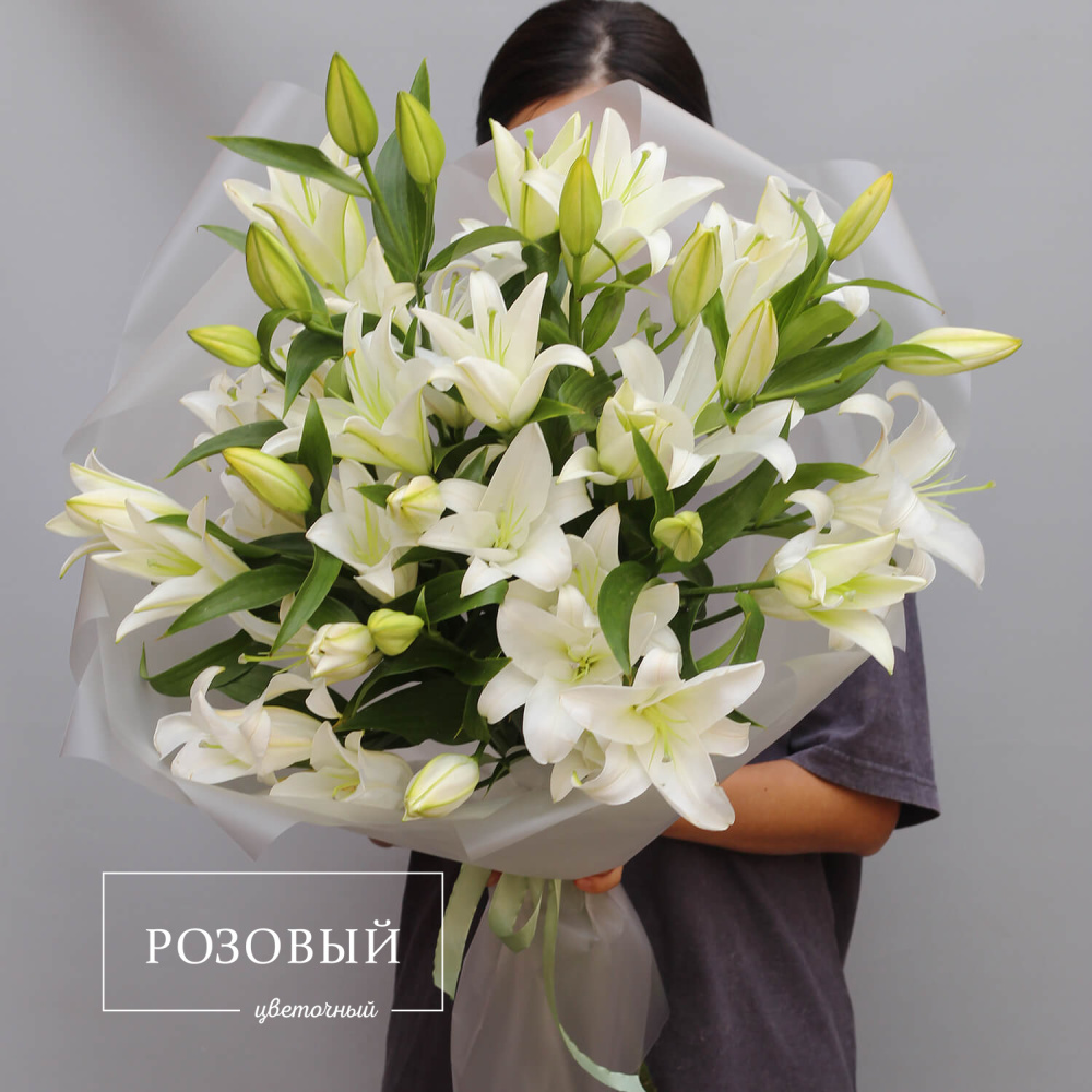 Букет из 7 лилий