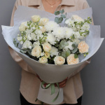 Нежно-кремовый букет