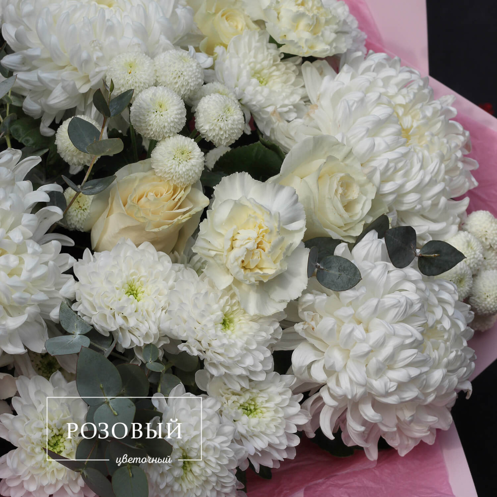 Нежный букет "Зефирный"