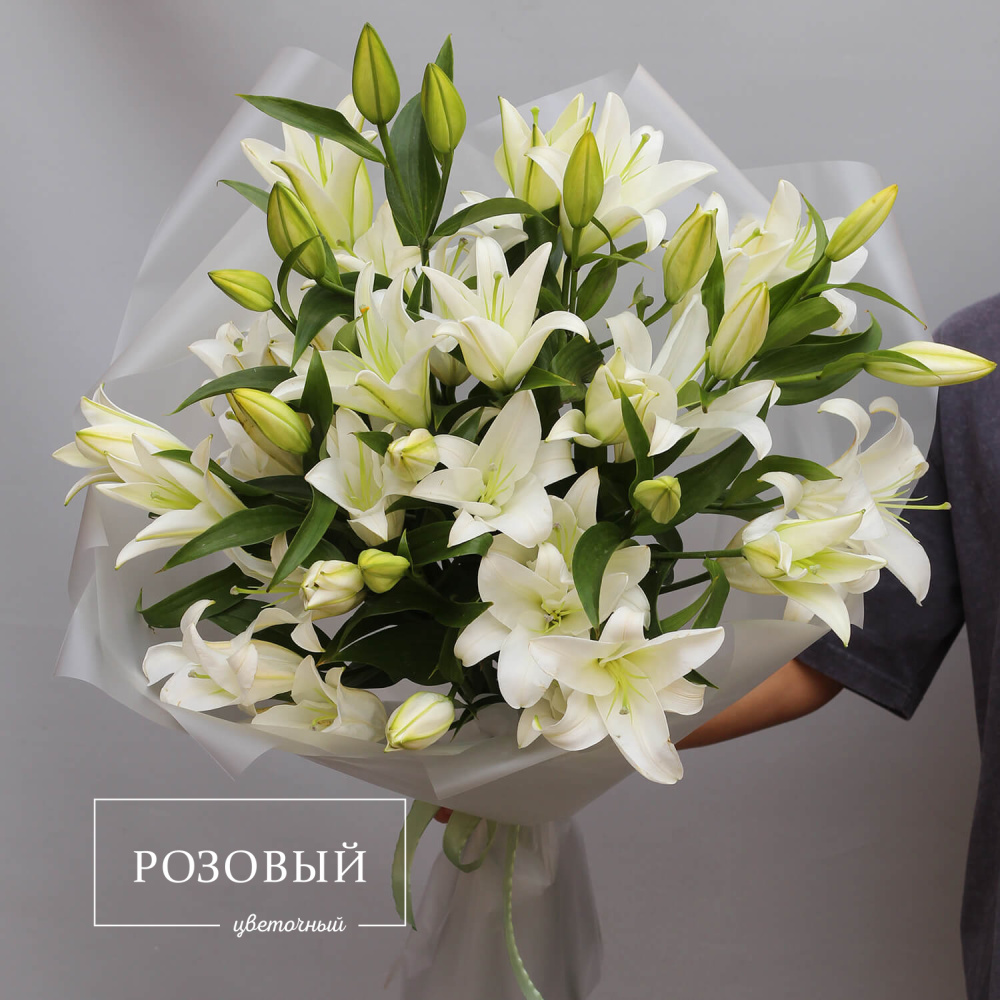 Букет из 7 лилий