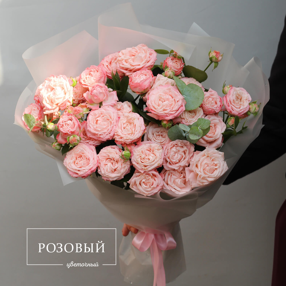 Букет из 5 кустовых роз