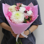 Розовый букет "Благодарю"