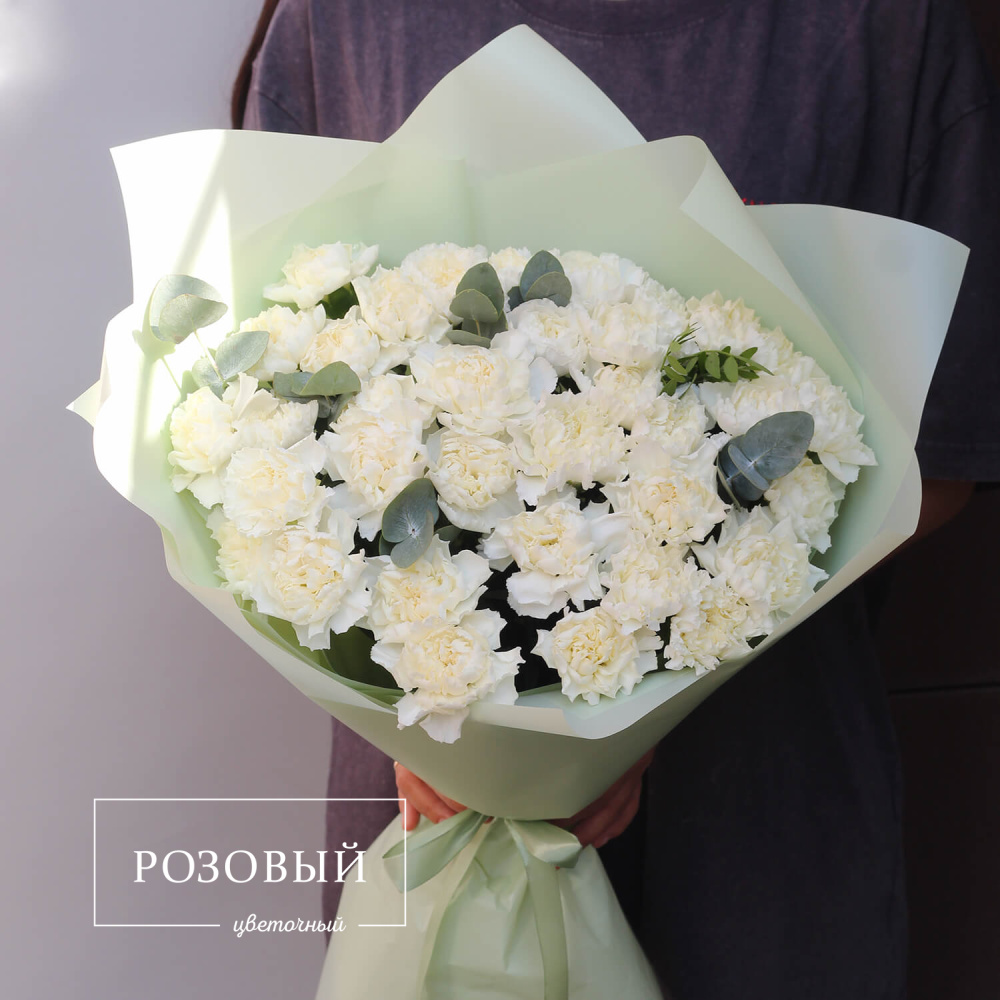 Букет из 35 гвоздик