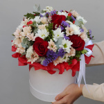 Букет в коробке "Со смыслом"