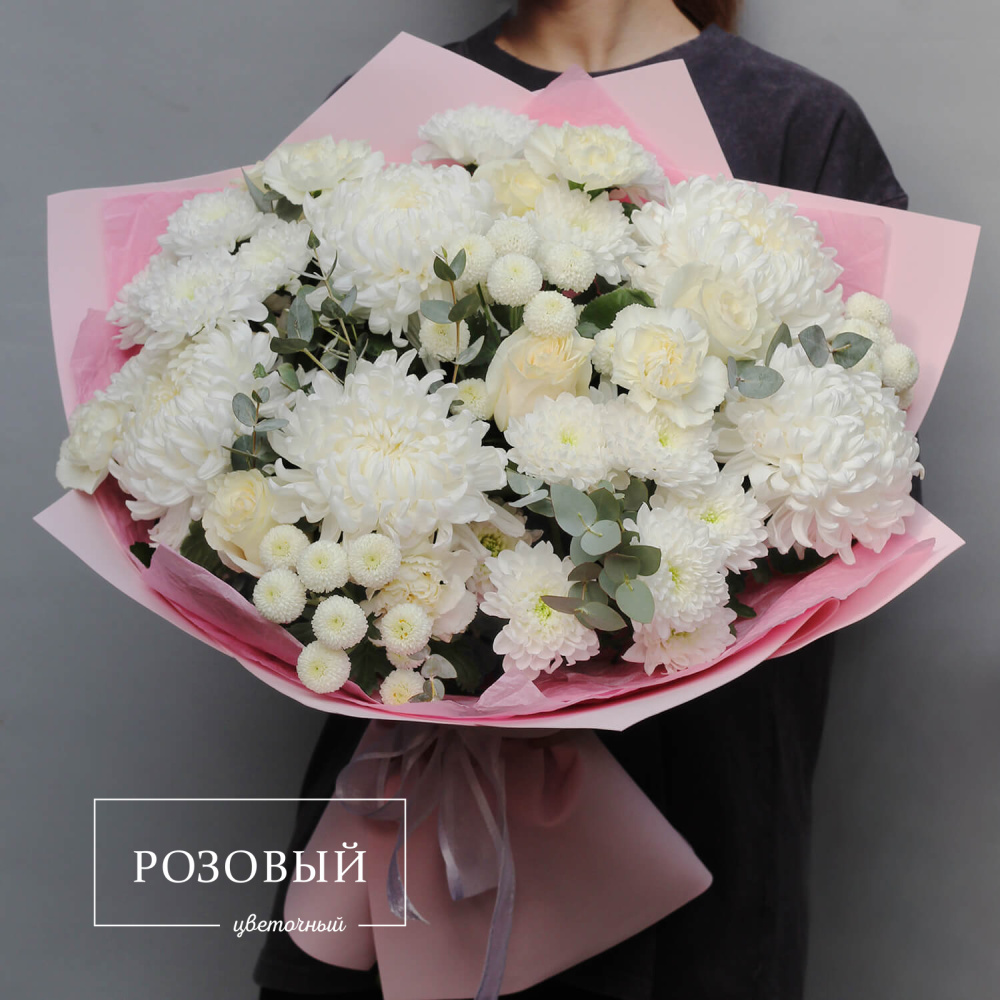 Нежный букет "Зефирный"