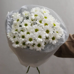 Букет хризантем "Ромашковый"