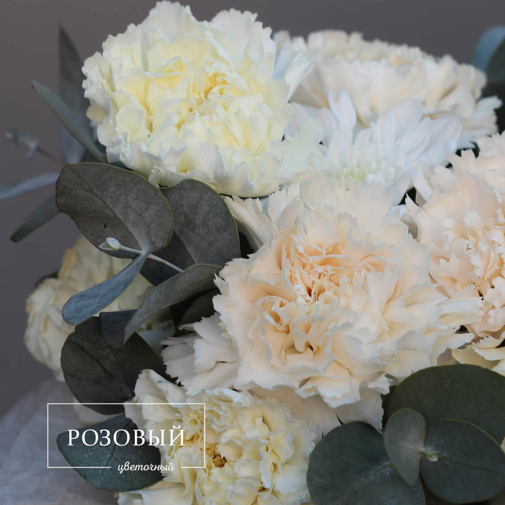 Коробка диантусов 