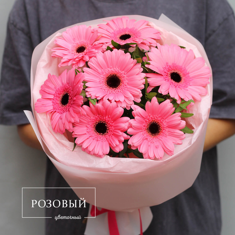 Букет из 7 гербер