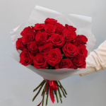 Букет из 21 красной розы